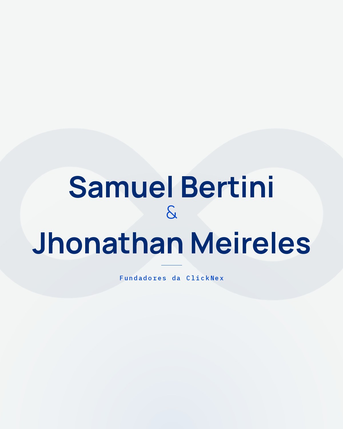 Samuel Bertini e Jhonathan Meireles, fundadores da ClickNex, em Lavras/MG
